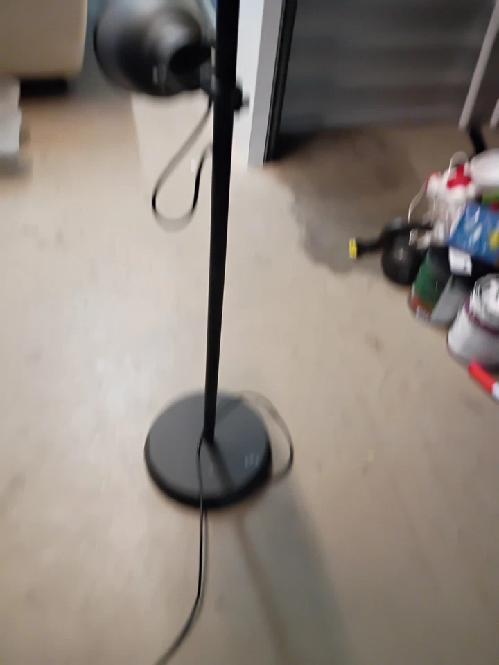 IKEA HEKTAR Dark Gray Floor Lamp with 3 Spotlights and 3 Switches - Image 2 of 4