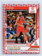 Armoni Brooks 2024-25 Donruss EuroLeague #6 25th Anniversary #/25