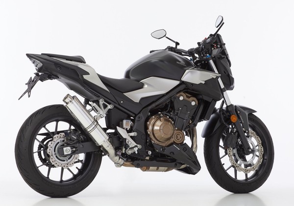 Hurric Supersport Slip On ErsatzdäMpfer (2-1) FüR Honda CBR500R 471 Ccm Bj 24-26-image