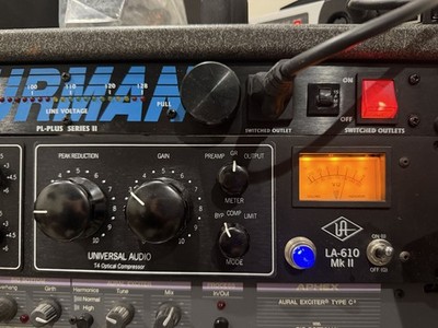 Universal audio LA 610 MK2 Tube Channel pre amplifier limiter.