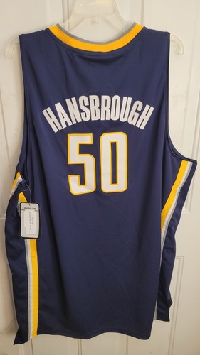 Adidas Swingman NBA Jersey Indiana Pacers TYLER HANSBROUGH Men's 2XL - Picture 1 of 3