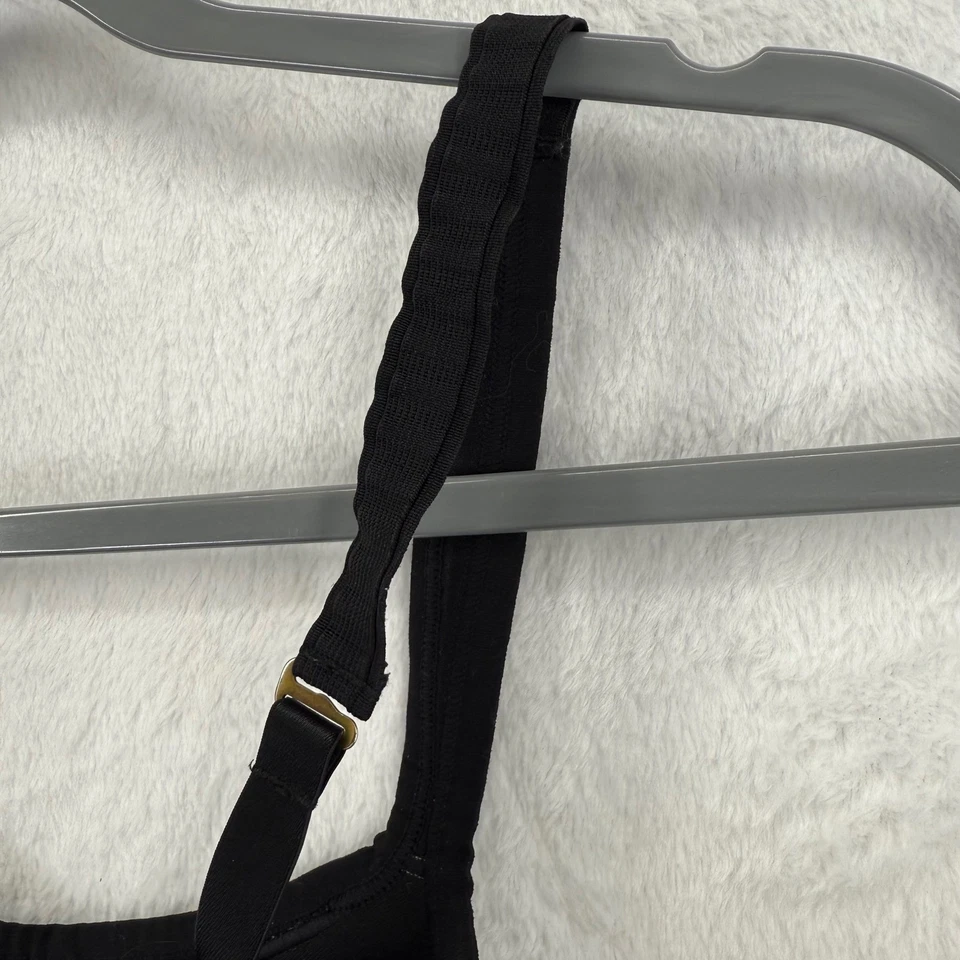 Sujetador deportivo gris Natori correas ajustables inalámbricas talla 32D Foto 4 de 4