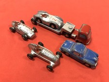 5x Schuco piccolo vecchio anni 60 Made in W-Germany MB autoarticolato 742 +702 703 704 e 717
