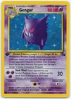 Gengar Holo Rare 1st Edition 5/62 Fossil - NM - Perfect Holo - Original Owner