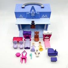 Disney Frozen Pop Up Playset Castello di Arrendale Miniatura Bambola Figure Mobili