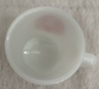 Vintage Fire-King Milk Glass Mug Bradley University Peoria Illinois — photo 5