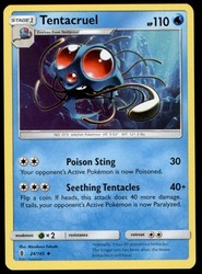 Tentacruel 24/145 Guardians Rising Uncommon Pokemon