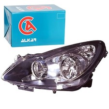 ALKAR H7/H1 SCHEINWERFER SCHWARZ RECHTS passend für OPEL CORSA | 2746421