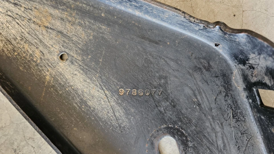 Soportes de parachoques trasero OEM 1967 Pontiac GTO Tempest Lemans Foto 3 de 4