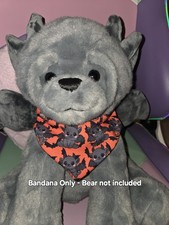  BANDANA ONLY Gargoyle Build A Bear Neck Tie Accessories Goth Y2K Kawaii
