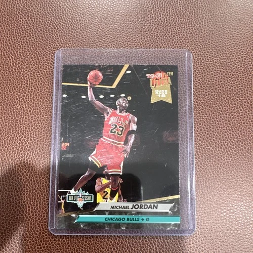 Fleer Ultra 1992-93 Michael Jordan Chicago Bulls #216 All-NBA Jam Session