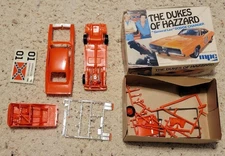 Vintage MPC Dukes of Hazzard General Lee Dodge Charger Model MIB