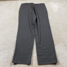 Brooks Brothers Pants Mens 36x30 Gray Wool 1818 Madison Lined Dress Trousers