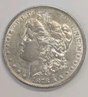 1878-P- Morgan Silver Dollar- 2nd Rev.- First Yr Of Issue-  T394