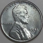 1943-D Lincoln Wheat Cent WW2 Steel Emergency Issue - Brilliant Uncirculated