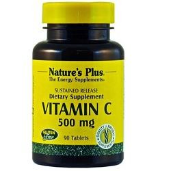Nature's Plus Vitamina C 500 A Lento Rilascio Integratore Alimentare 90 Tavolett