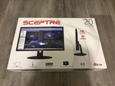 Sceptre E205W-16003RT 20" LED Monitor 75Hz HD HDMI VGA - Pristine w/ Box