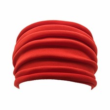 Women Yoga Sports Wide Headband Elastic Boho Hair Band Head Wrap Wristband Girl 