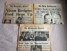 3 Richard Nixon Resigns Newspapers Philadelphia Inquirer Daily Intelligencer