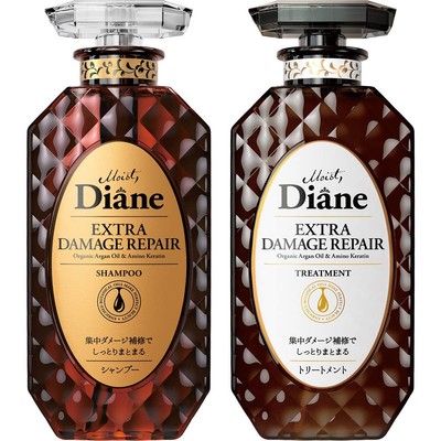 Shampoo & Treatment [Damage Repair] Floral & Berry Scent Diane Perfect Beauty 