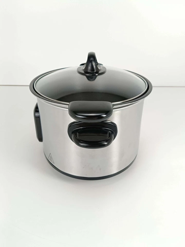 Olla de cocción lenta Russell Hobbs MaxiCook 6 l plateada/gris 200 W - Imagen 4 de 4