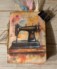 Junk Journal Handmade Booklet Book Vintage Se...