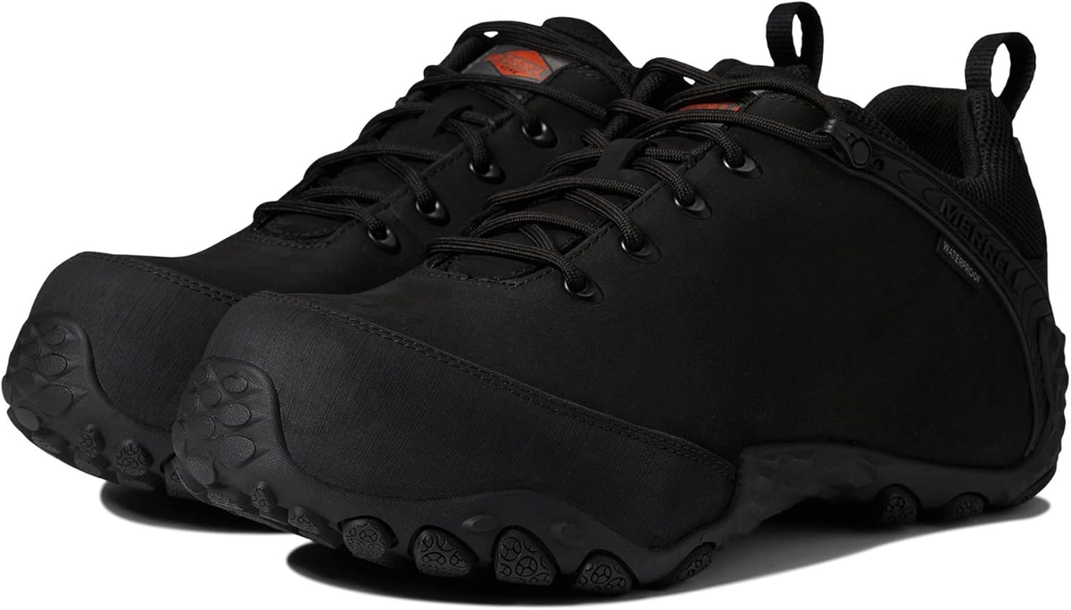 Merrell Work Chameleon Flux Leather Waterproof CF | eBay