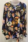 TAKING SHAPE Floral Print, Long Sleeve Top -22- NWOT