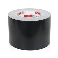 4 Inches Duct Tape Black, Industrial Grade 4 Inches X 55 Yards 164 Ft , 9