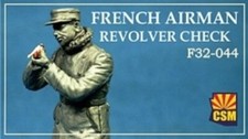 COPPER STATE MODELS CSM F32-044 WWI FRENCH AIRMAN REVOLVER CHECK