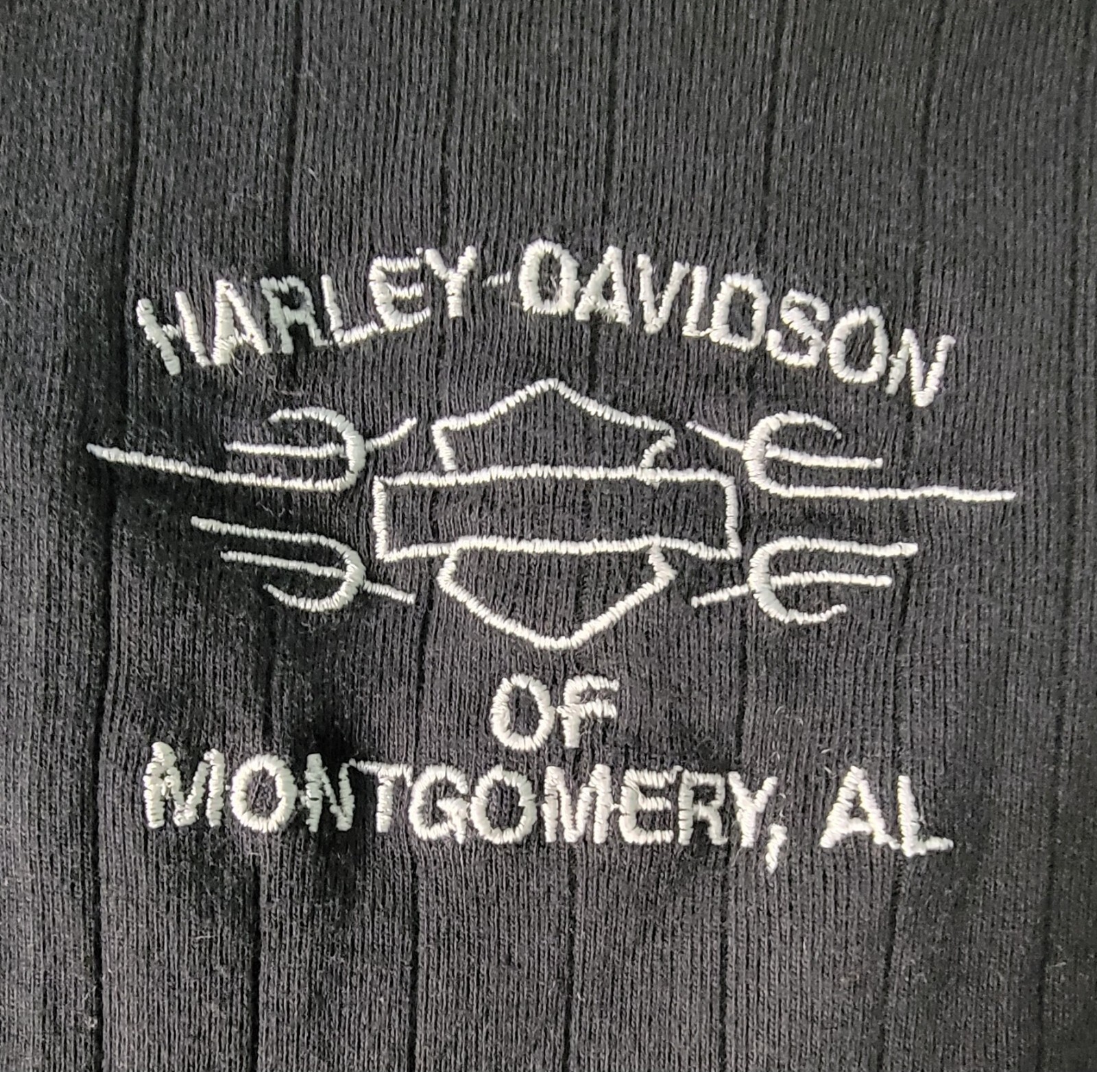 HARLEY DAVIDSON Snap Placket Rib Pullover Shirt B… - image 6