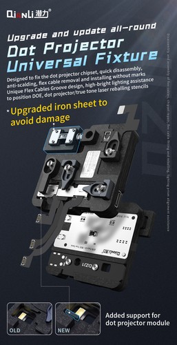 QIANLI DOT FACE Face IC Fixture Auxiliary Alignment Laser Planting Tin Template - Zdjęcie 11 z 12