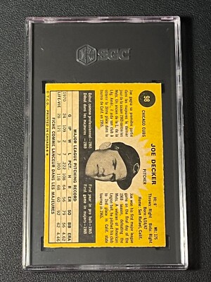 1971 O-Pee-Chee #98 Joe Decker CHICAGO CUBS PSA 4.5 NEWLY-GRADED