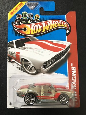 ミニカー '69 Chevelle HW RACING Hot Wheels '69 Chevelle HW Racing 137/250 Translucent Clear
