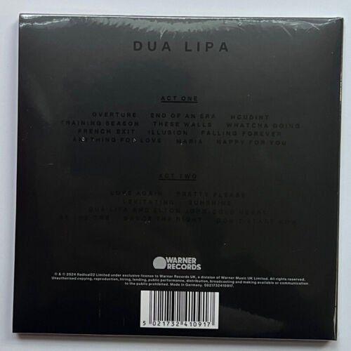 Dua Lipa Live From The Royal Albert Hall 2CD Music Album NEW&Sealed Box Set - Picture 2 of 2