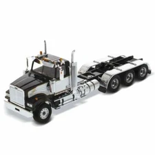 Western Star 4900 SFFA Tridem Day Cab Black 1:50 Scale - Diecast Masters 71066