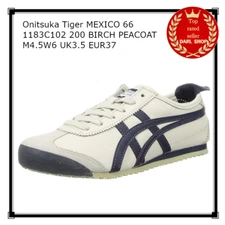 Authentic Onitsuka Tiger MEXICO 66 1183C102 200 BIRCH PEACOAT M4.5W6 UK3.5 EUR37