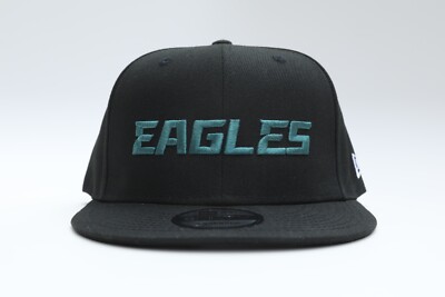 Philadelphia Eagles New Era Wordmark Snapback 9Fifty NFL Jalen