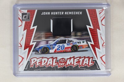 John Hunter Nemechek - 2024 Donruss Racing NASCAR Pedal to the Metal Materials