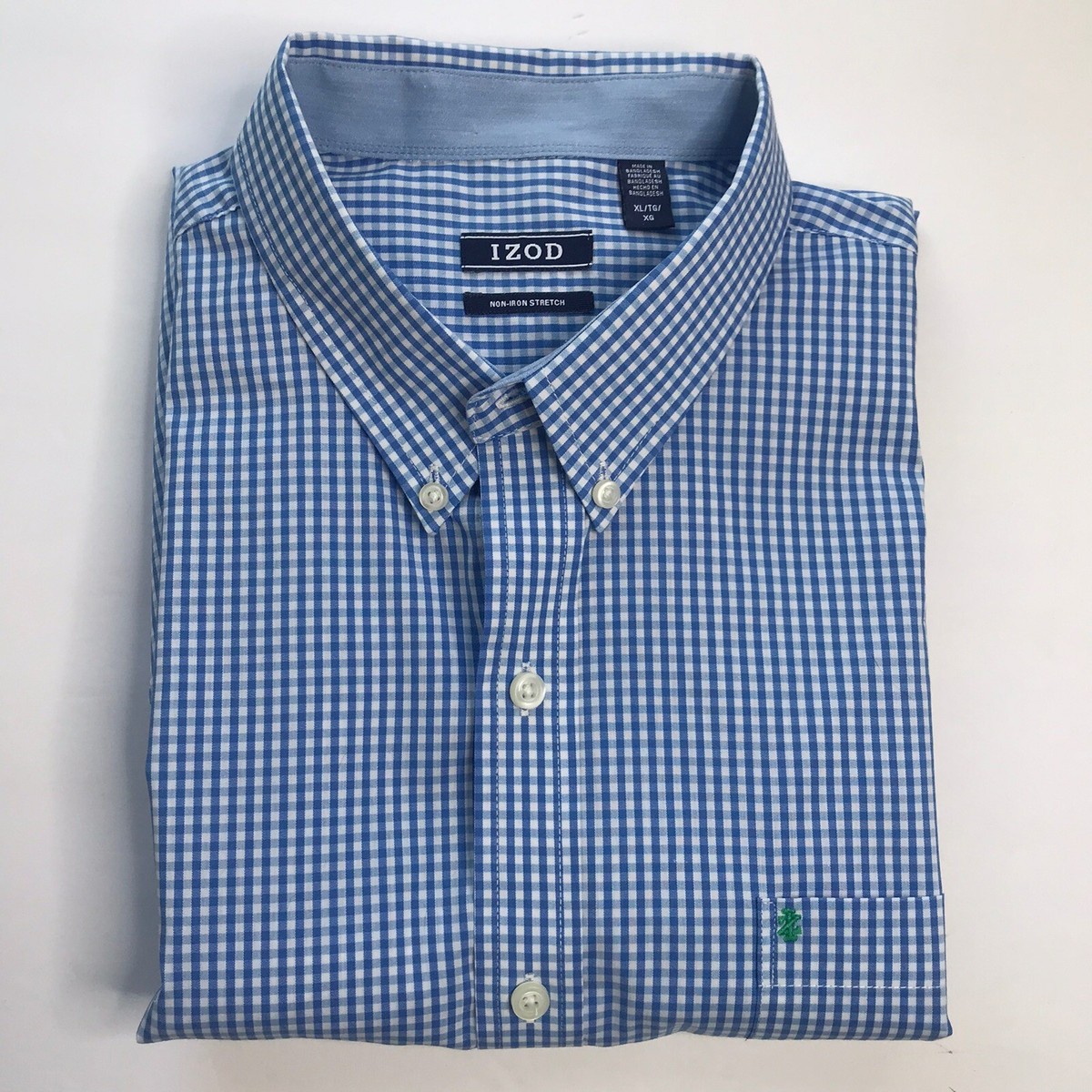 izod non iron stretch long sleeve shirt