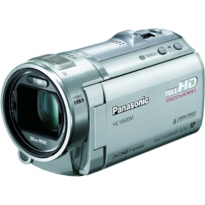 USED Panasonic HC-V600M-S Digital HD Vision Video Camera Built-in 