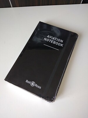 Carnet Aviation Notebook Bell & Ross - Édition Montres Homme - Noir - Neuf