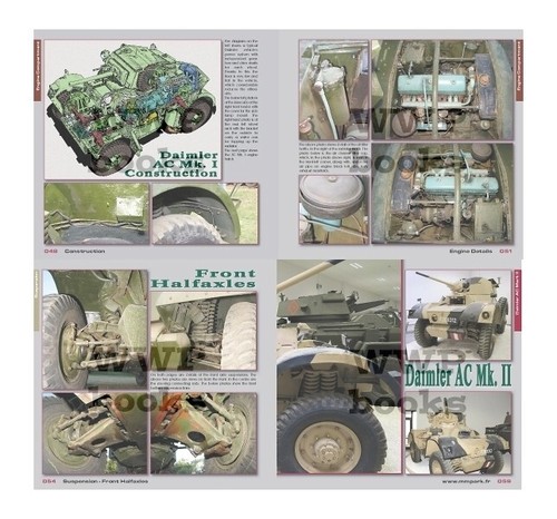 Daimler Armoured Car Mk.I in Detail Book WWP WW2 British Army Frantisek Koran - Picture 3 of 5