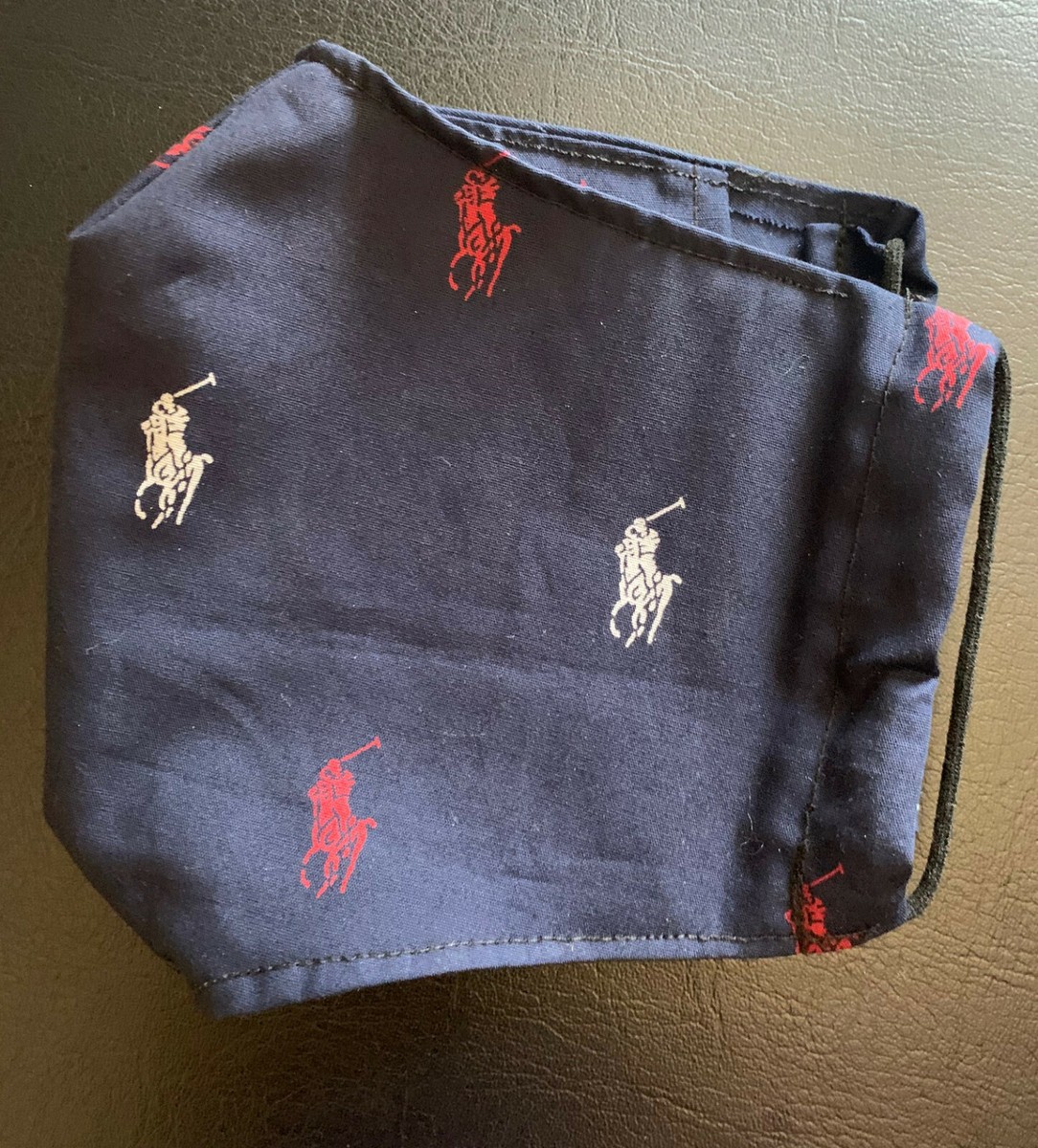 マスク Washable Reusable Filter Pocket Handmade Cotton Polo Fabric Face