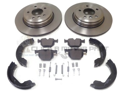 Front Drilled Brake Discs & Brembo Pad Set For BMW 5 Series E60 E61 520D 530D
