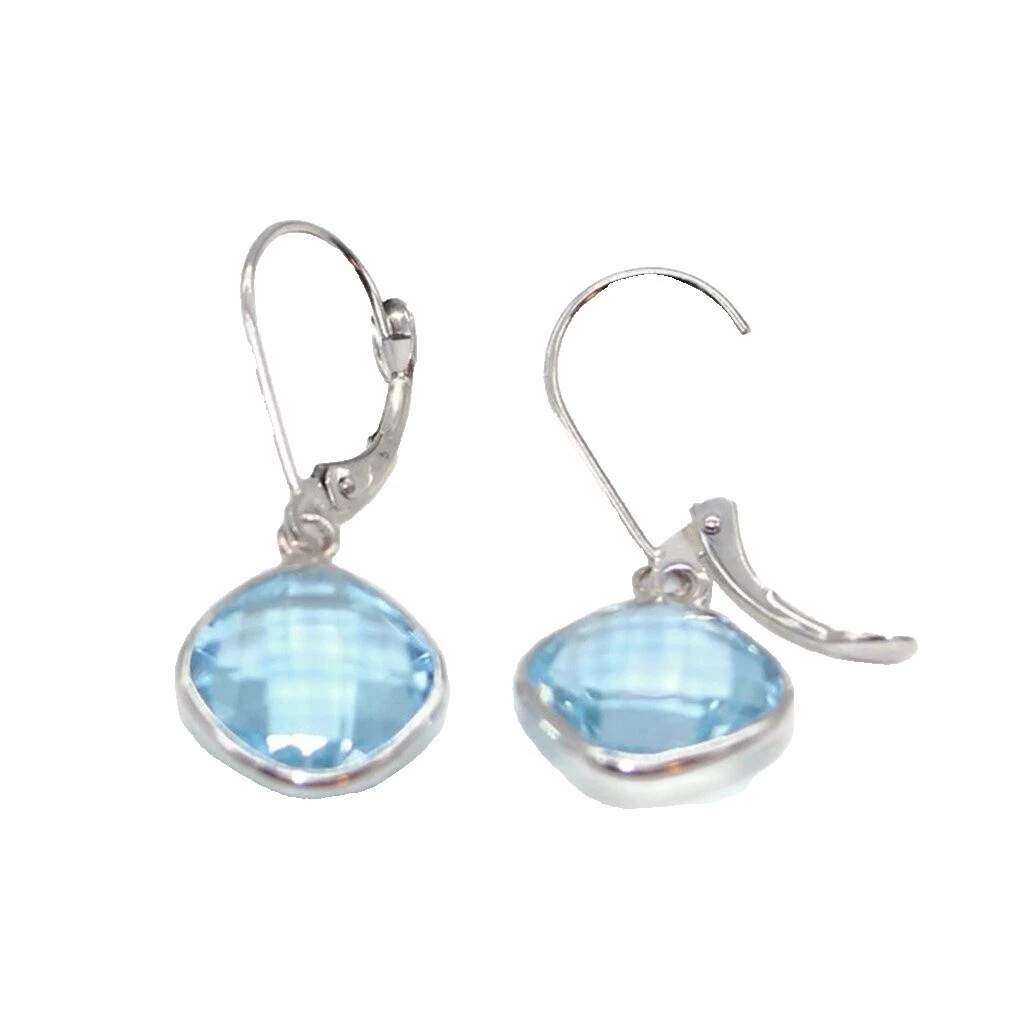 White Gold White Fashion Earrings