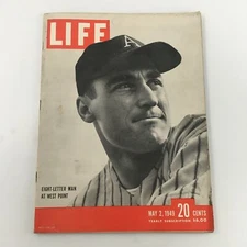 VTG Life Magazine May 2 1949 Eight-Letter Man at West Point Star Arnold Galiffa