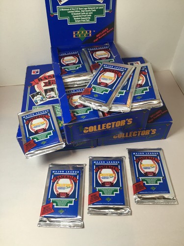 ONE 1989 Upper Deck Low Series Wax Pack '10' Ken Griffey Jr Rookie $3000+ - Picture 8 of 8