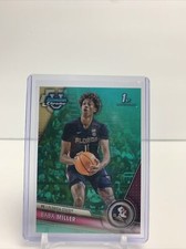 2023-24 Bowman Chrome U - AQUA Refractor #100 Baba Miller 1st 196/299