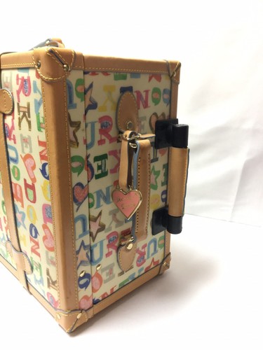 Bolso de viaje Dooney & Bourke de firma maletero maleta rígida ¡rara! - Imagen 7 de 14